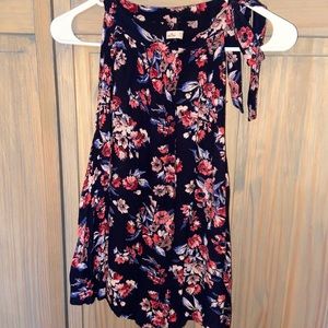 Hollister Floral Tie Tank